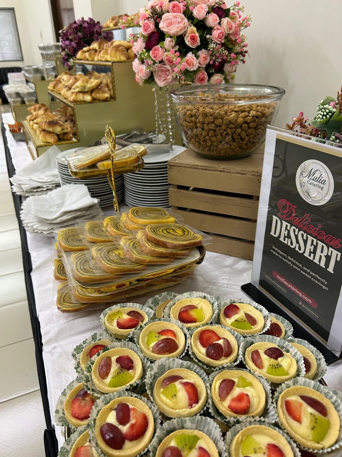 Dessert Bar Berlogo Mulia Catering Jabodetabek